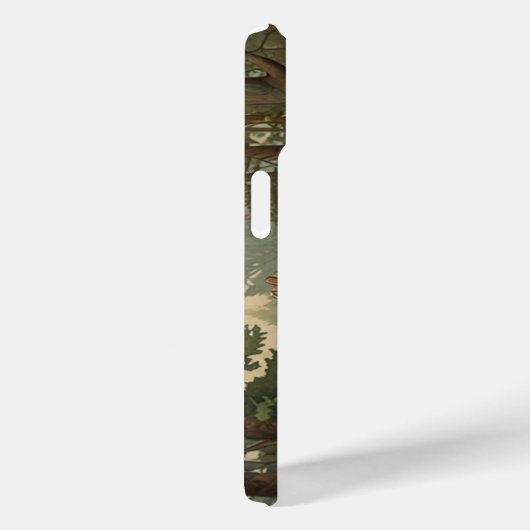 Rustieke elanden boho bos groen Case-Mate iPhone case (Achterkant / Rechts)