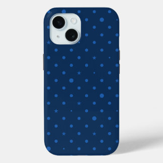 Rustieke Elegante Blauwe & Zwarte Sterren