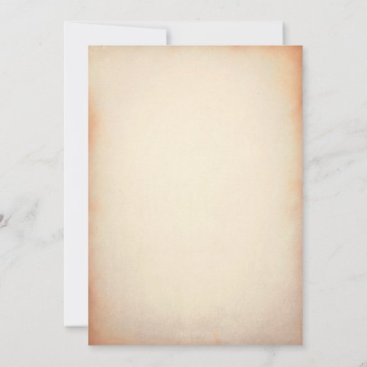 Rustieke Elegante  Bloemenbruiloft Uitnodiging (Achterkant)