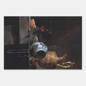 Rustieke Elegante Vrouw Ocean Decoupage Inpakpapier Vel (Voorkant 2)