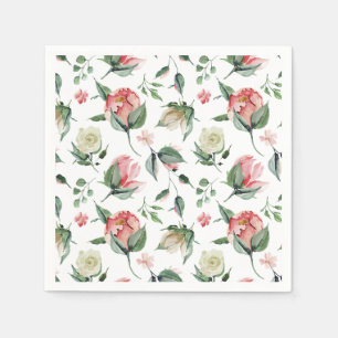 Rustieke Elegantie Blush Roze Vrijgezellenfeest Servet