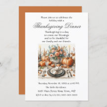 Rustieke Elegantie Familie Vrienden Thanksgiving D