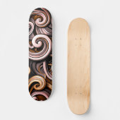 Rustieke energie wervelt skateboard (Voorkant)