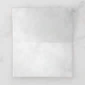 Rustieke Eucalyptus & Lavendel Bruiloft Gereservee (Binnenkant ongevouwen)