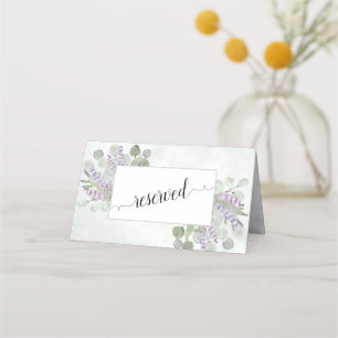 Rustieke Eucalyptus & Lavendel Bruiloft Gereservee