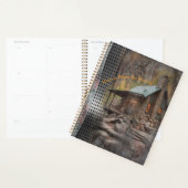 Rustieke familie Stone Cabin Planner (Display)