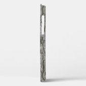 Rustieke Faux Dry Wood Grain Tree Bark Case-Mate iPhone Case (Achterkant / Links)