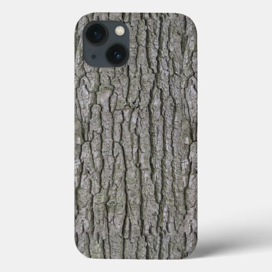 Rustieke Faux Dry Wood Grain Tree Bark Case-Mate iPhone Case (Achterkant)