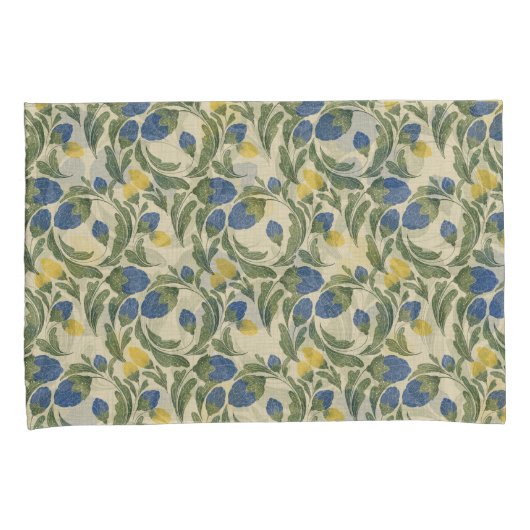 Rustieke Floral Comfort Sheet Kussensloop (Voorkant-Rechts)