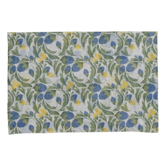 Rustieke Floral Comfort Sheet Kussensloop (Voorkant-Rechts)