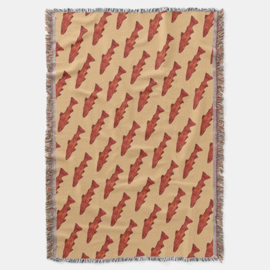 Rustieke forel deken (Voorkant Verticaal)