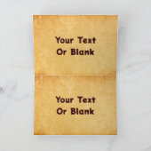 Rustieke forel kaart (Binnen)