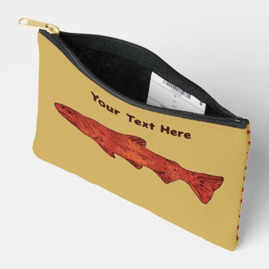 Rustieke forel sling tas (Open)