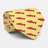 Rustieke forel stropdas (Opgerold)