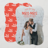 Rustieke foto dankjewelwenskaart feestdagenkaart (Voorkant / Achterkant)