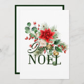 rustieke franse joyeux noel kaart (Voorkant / Achterkant)