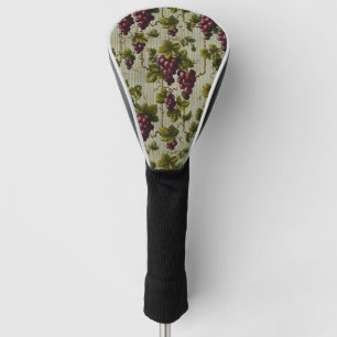 Rustieke Franse landelijke wijngaard wijnstok kuns Golfheadcover