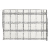 Rustieke geometrische moderne minimalistische plai kussensloop (Voorkant)