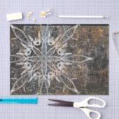 rustieke grunge textuur Bohemian Mandala Tissuepapier (Craft)