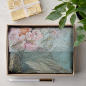 Rustieke Haan Roze Hortensia Decoupage Tissuepapier (Geschenk)