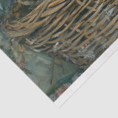 Rustieke Haan Roze Hortensia Decoupage Tissuepapier (Detail)