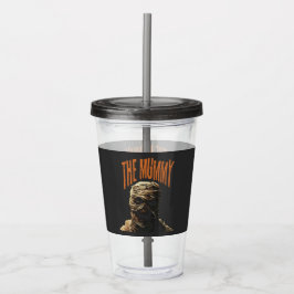 rustieke Halloween mummie Acryl Drinkbeker
