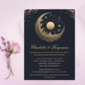 Rustieke  hemelse bruiloft kaart