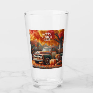 Rustieke/ herfst boerderij truck glas