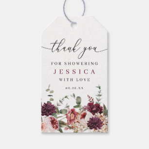 Rustieke Herfst Country Boho Vrijgezellenfeest Fav Cadeaulabel