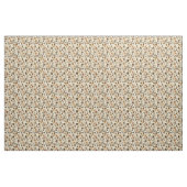 Rustieke herfst Ephemera Collage | warm aards Stof (Yard (91,4 cm))