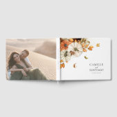 Rustieke Herfst Foliage Fotobruiloft Gastenboek (Volledig)