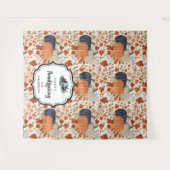 Rustieke Herfst Herfst Pompoen Wildflower Thanksgi Wandkleed (Voorkant (horizontaal))