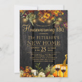 Rustieke herfst housewarming kaart (Voorkant)