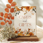 Rustieke Herfst In Liefde Waterverf Kaarten Gesche Poster