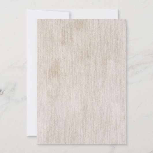 Rustieke Herfst Oogst Pompoen Zonnebloem Verjaarda Kaart (Achterkant)