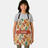 Rustieke Herfst Pastel Custom Pattern Schort (Insitu)