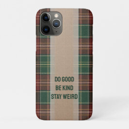 Rustieke herfst Plaid iPhone 11 Pro Hoesje
