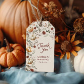 Rustieke Herfst Pompoen Vrijgezellenfeest Favoriet Cadeaulabel