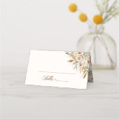 Rustieke herfst Rozen Botanische Script (Achterkant)