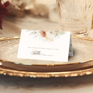 Rustieke herfst Rozen Botanische Script