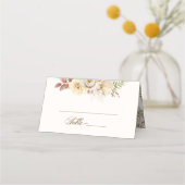 Rustieke herfst Rozen Botanische Script (Achterkant)