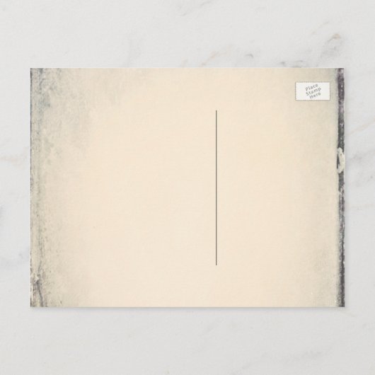 Rustieke Herfst Tree en Twinkle Lights Save the Da Aankondigingskaart (Achterkant)