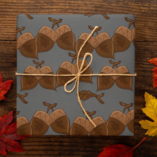 Rustieke herfstbos Natuur Cadeaupapier