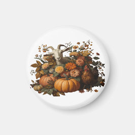 Rustieke herfstoogst magneet