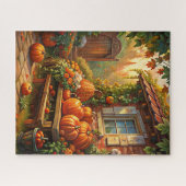 Rustieke herfstpuzzel legpuzzel (Horizontaal)