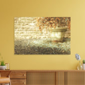 Rustieke herfsttuin canvas afdruk (Insitu (Woonkamer))
