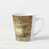 Rustieke herfsttuin latte mok (Rechts)