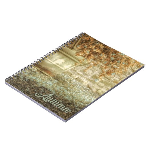 Rustieke herfsttuin notitieboek (Linkerzijde)