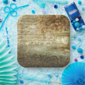 Rustieke herfsttuin papieren bordje (Feest)