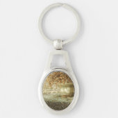 Rustieke herfsttuin sleutelhanger (Voorkant)